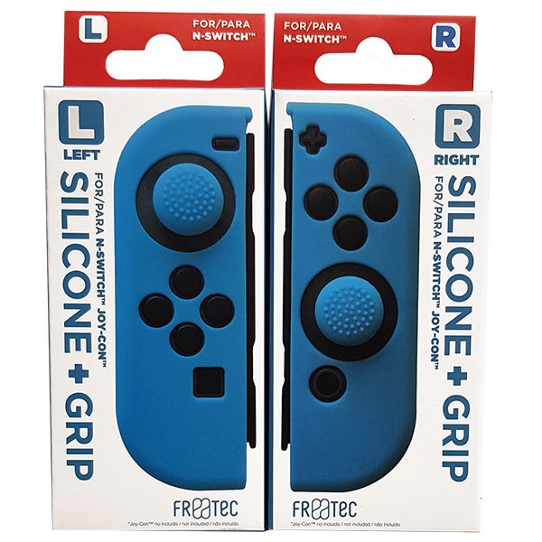 Silicona + Analogos Control Joy-Con (Azul) 